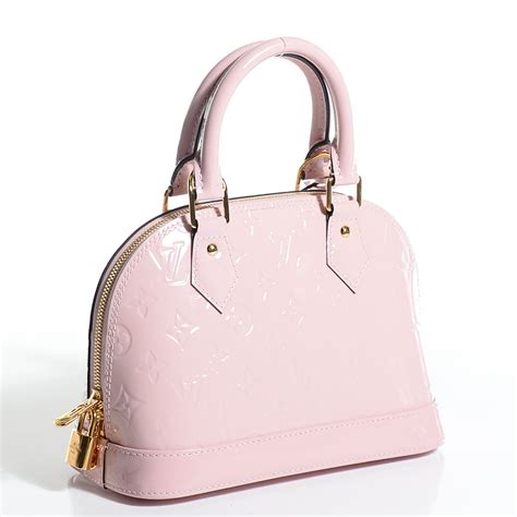 lv bb rose ballerine|LOUIS VUITTON Vernis Alma BB Rose Ballerine .